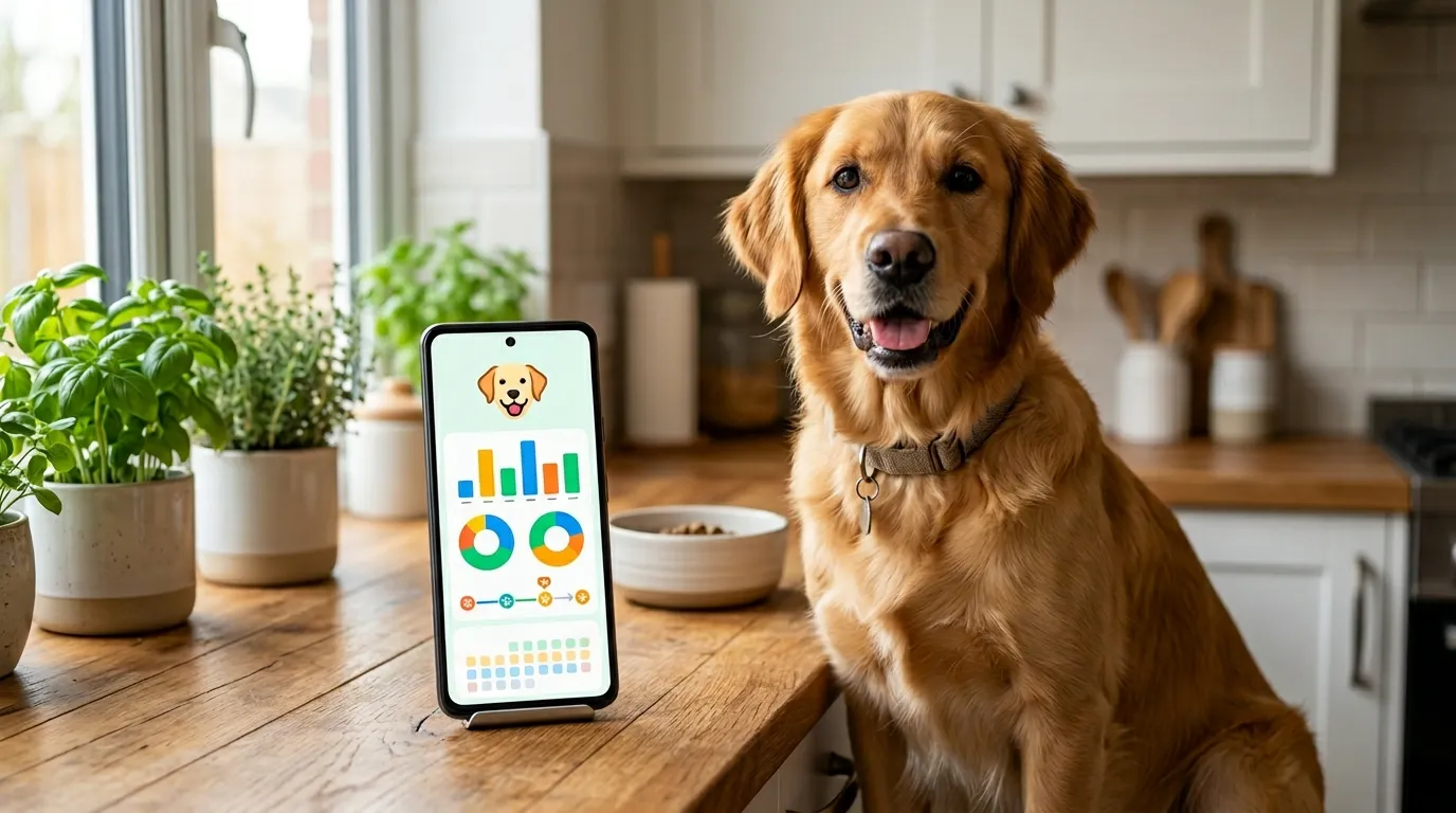 BARF App für Hunde installieren — PWA auf Startbildschirm Smartphone mit BARF-App auf dem Startbildschirm — Installation als PWA auf Android und iPhone
