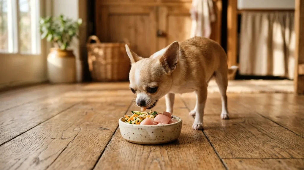 BARF für Chihuahua: Tagesration auf das Gramm genau berechnen