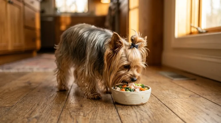 BARF für Yorkshire Terrier: Tagesration, Fellglanz + Gesundheitstipps