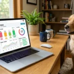 Vergleich der besten BARF Rechner für Hunde 2026 — Dashboard mit Nährstoffanalyse